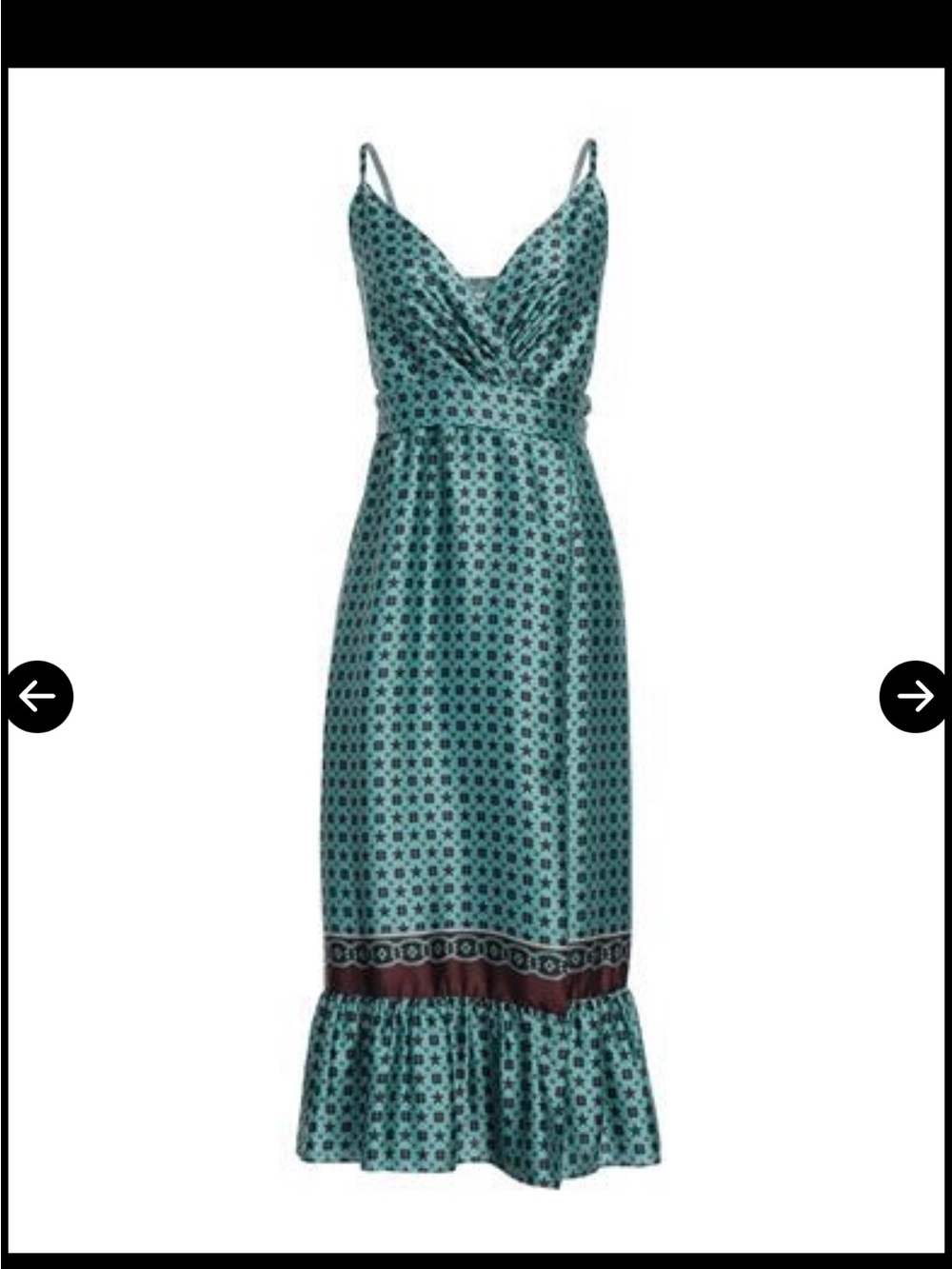 FLASH SALE! BRAND NEW Sandro Midi Wrap Dress in Size 34!